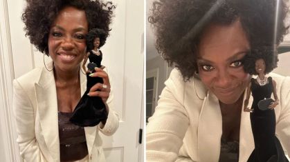 Viola Davis celebra boneca Barbie em sua homenagem