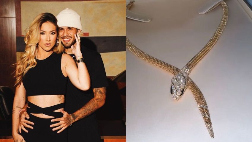 Virginia Fonseca ganhou um colar Serpenti da grife Bvlgari / Foto: Instagram/ Virgínia Fonseca
