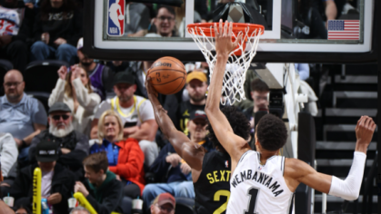Victor Wembanyama, pivô do San Antonio Spurs