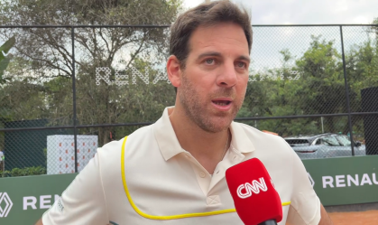 Guga sempre foi um grande exemplo para todos, diz Del Potro à CNN