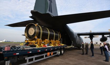 Motor S-50, que será utilizado no projeto do VLM, foguete da iniciativa pública