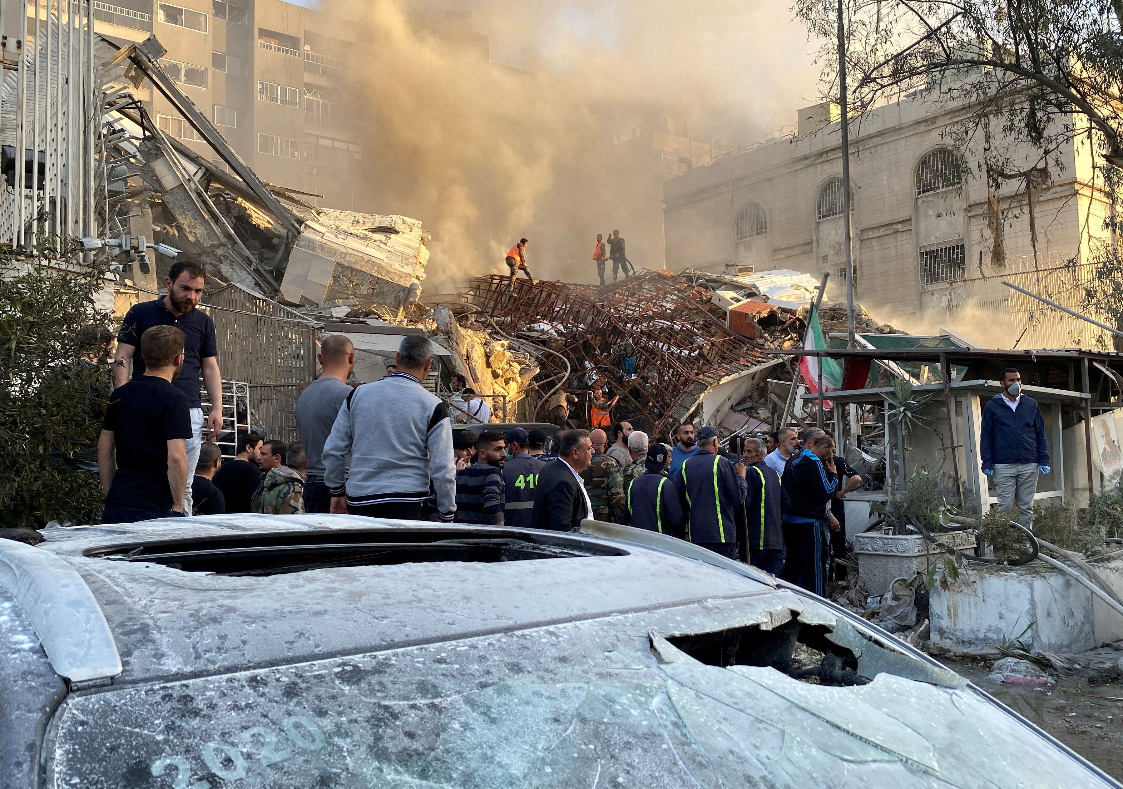 Ataque à embaixada iraniana em Damasco