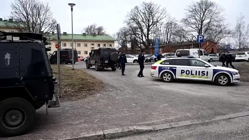 Three children wounded in Finland school shooting, child suspect held