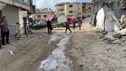 Destruição em Tulkarm, na Cisjordânia, após ataque israelense de dois dias