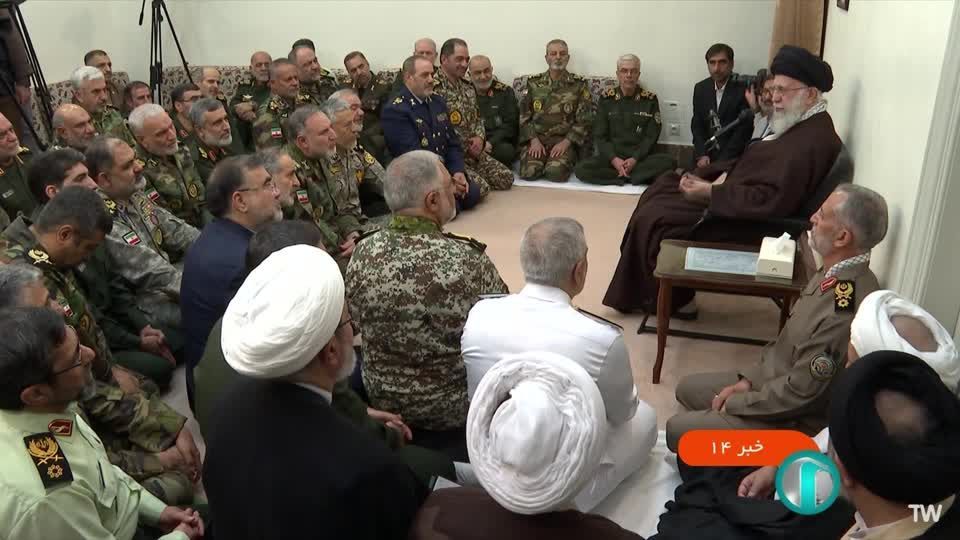 O líder supremo Khamenei diz que o Irã demonstrou seu poder contra Israel