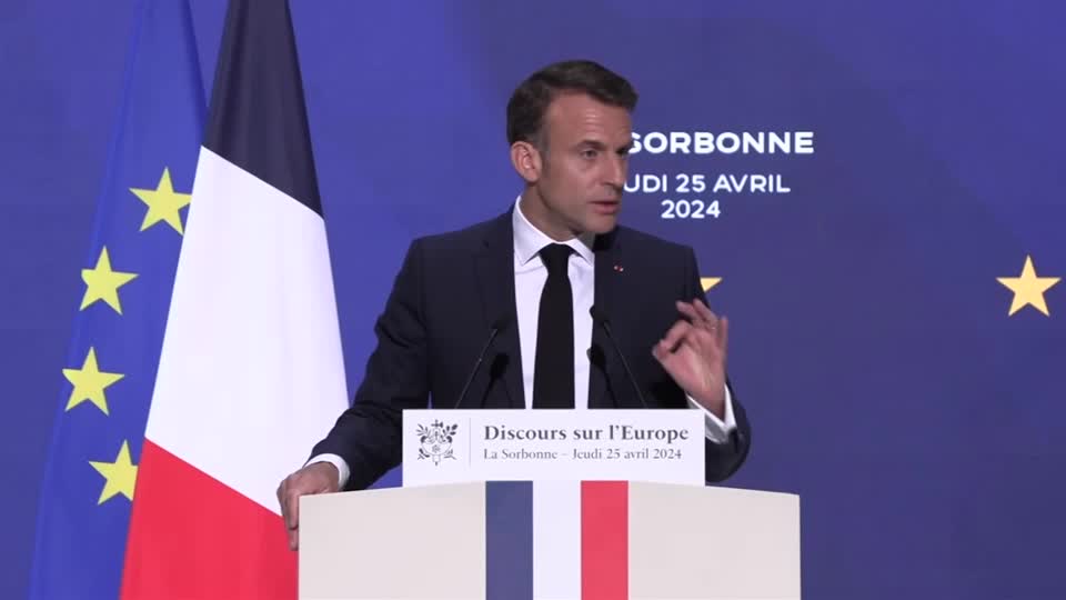 'Europe could die', Macron warns, as he calls for stronger defences