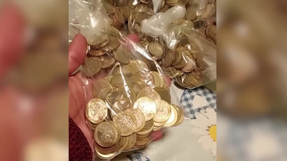 Chileno compra TV com moedas coletadas em praias e parques