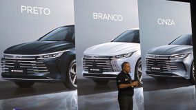 BYD King é apresentado em São Paulo, em junho de 2024