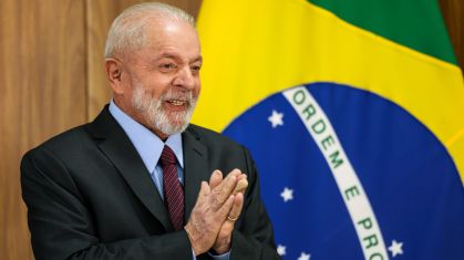 Presidente Luiz Inácio Lula da Silva recebe jornalistas em café da manhã no Palácio do Planalto