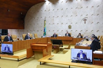 Sessão plenária do STF