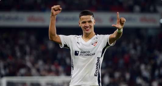 Alex Arce, artilheiro da LDU