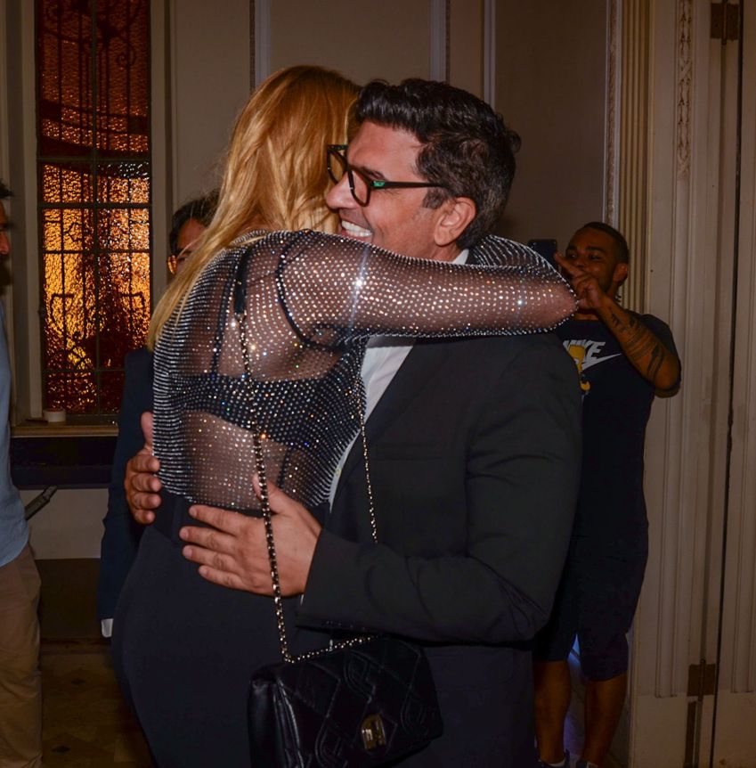 Ana Hickmann e Edu Guedes posam juntos em evento / Araujo/Agnews