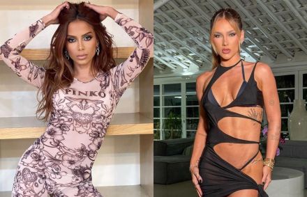 Anitta se impressiona com nova casa de Virginia e pede estadia