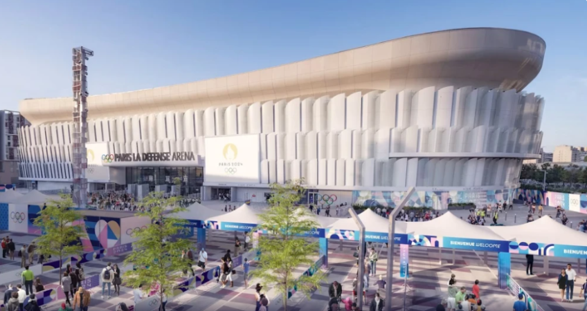 Arena Paris La Defénse será a sede na natação na Olimpíada / Paris 2024