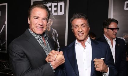 Arnold Schwarzenegger diz que odiava Sylvester Stallone até virarem sócios