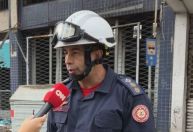 Pousada incendiada em Porto Alegre está isolada e a cargo da perícia, diz bombeiro