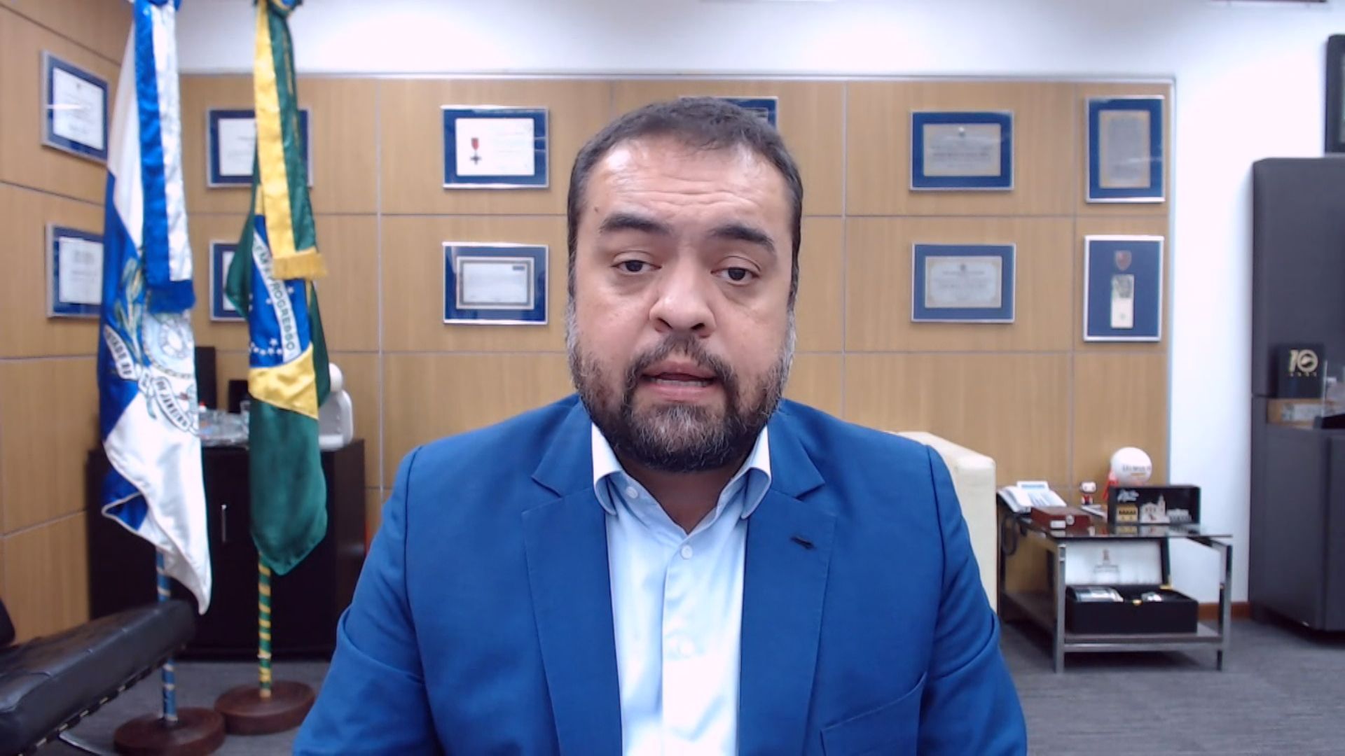 Cláudio Castro (PL), governador do Rio de Janeiro, em entrevista à CNN