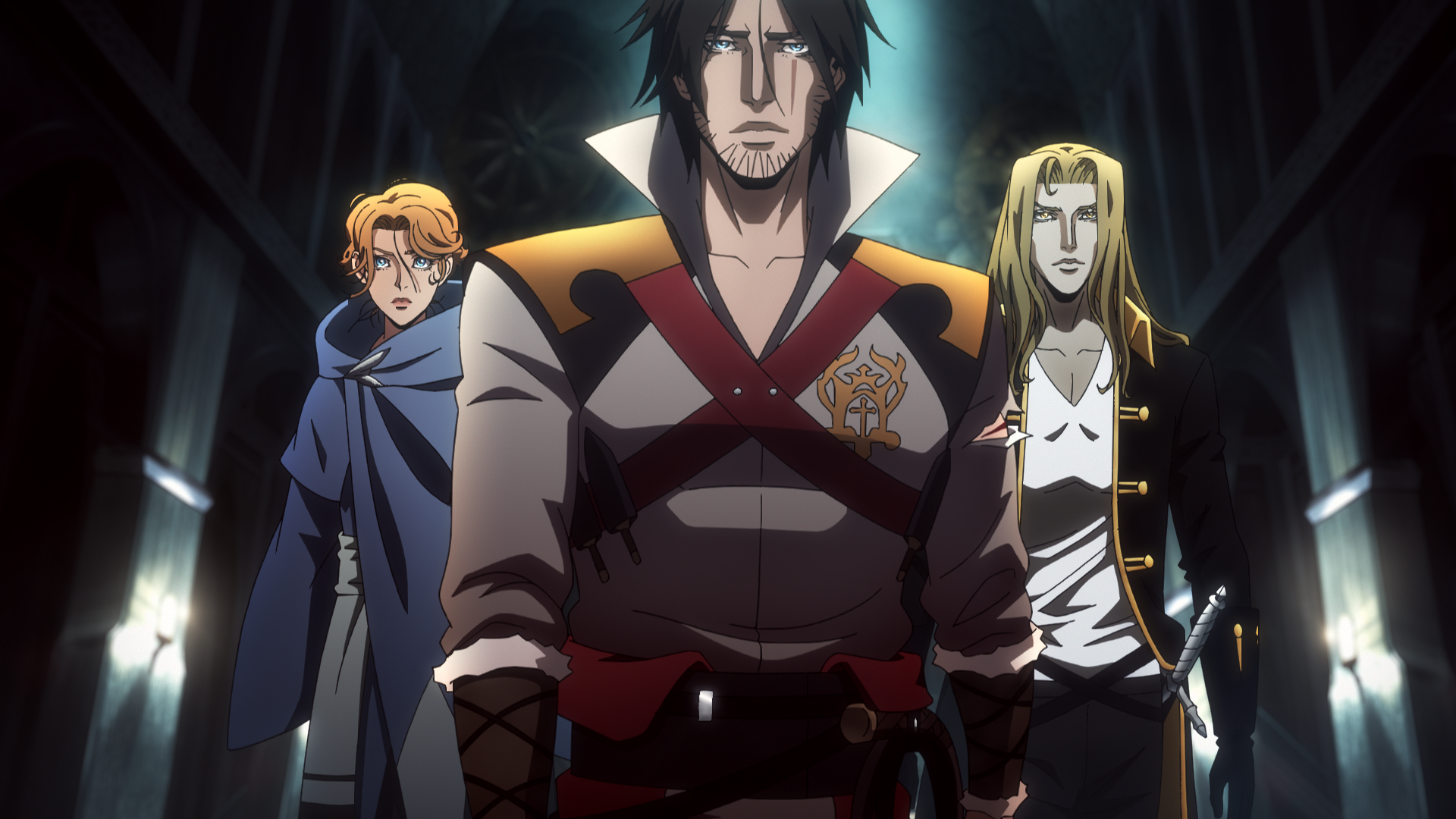 "Castlevania" está disponível na Netflix./ Premiere Pro/ Netflix