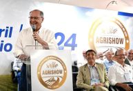 Na Agrishow, Alckmin diz que diálogo é o caminho para a responsabilidade fiscal