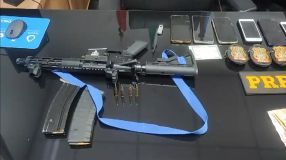 Objetos apreendidos com os fugitivos de Mossoró