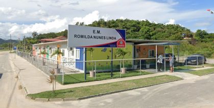 Escola municipal em Maricá, região metropolitana do Rio de Janeiro