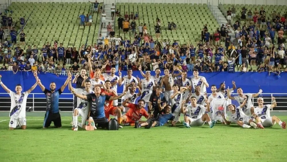 Cariri comemora acesso à elite do Campeonato Cearense