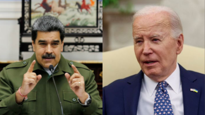 Nicolás Maduro e Joe Biden