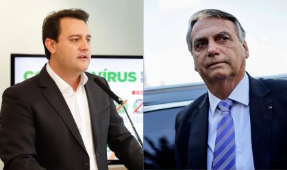 Ratinho Jr e Jair Bolsonaro