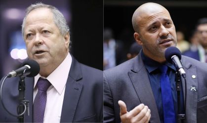 Chiquinho Brazão e Daniel Silveira