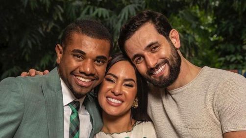 Davi, Isabelle e Matteus juntos após final do BBB 24