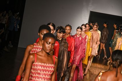 Desfila Patricia Viera na SPFW