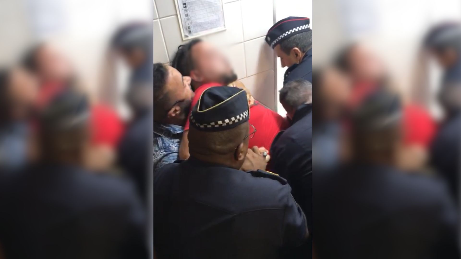 Homem detido na Câmara Municipal de SP