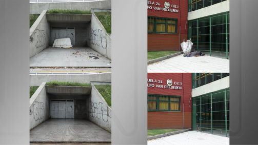 "Antes e depois" de remoção de moradores de rua em Buenos Aires divulgado pela prefeitura