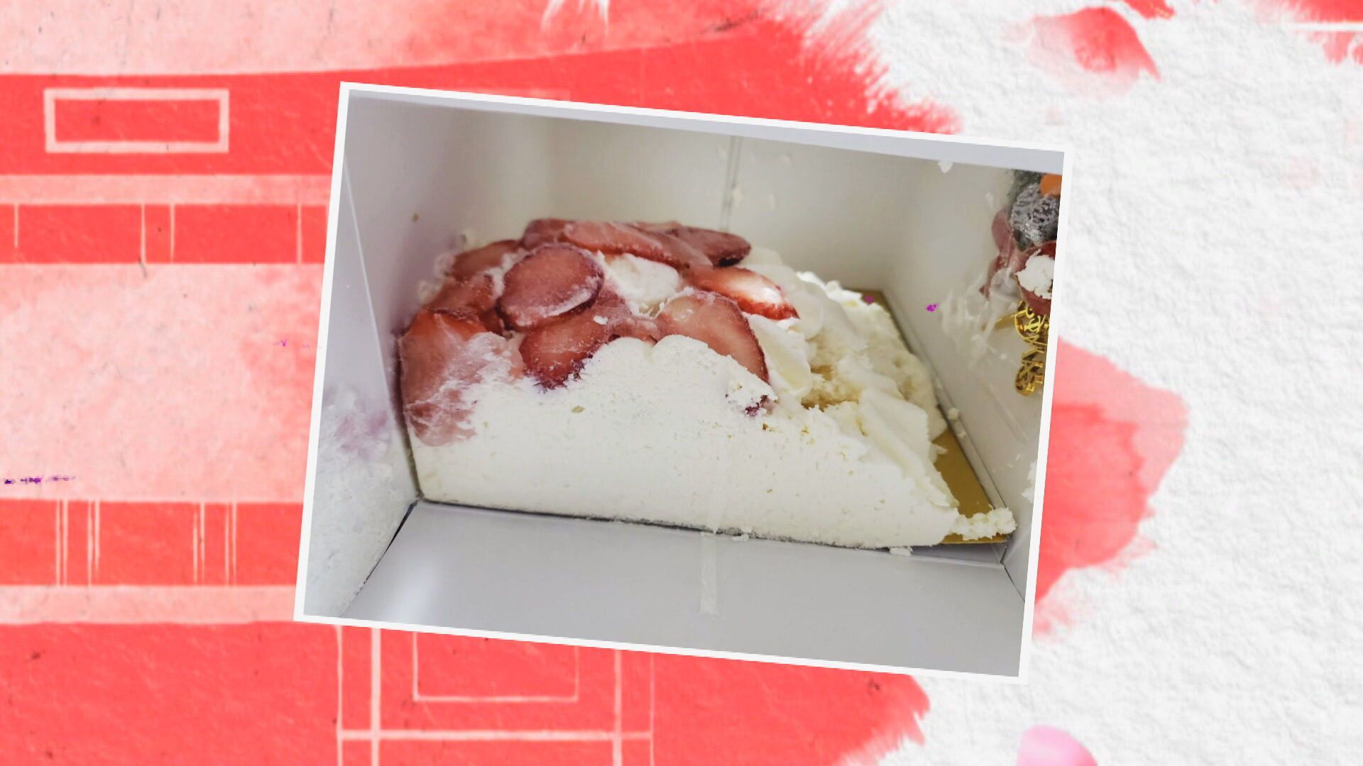 Bolo de morango da Takashimaya / CNN