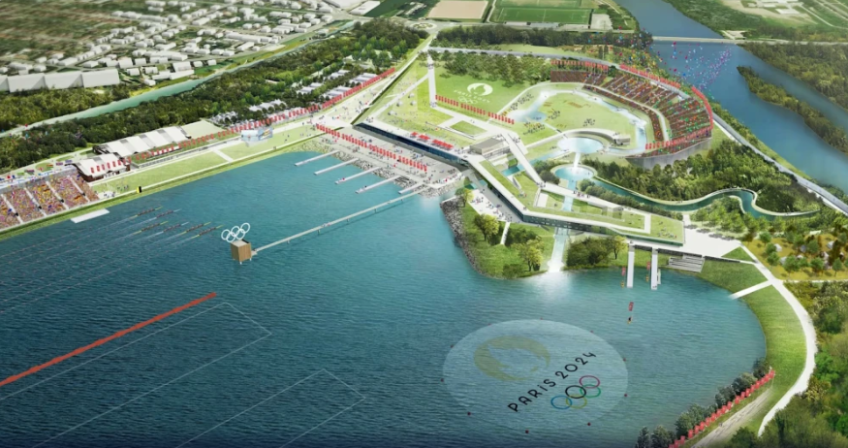 Estádio Náutico Vaires-sur-Marne será casa do remo e canoagem em Paris 2024 / Paris 2023
