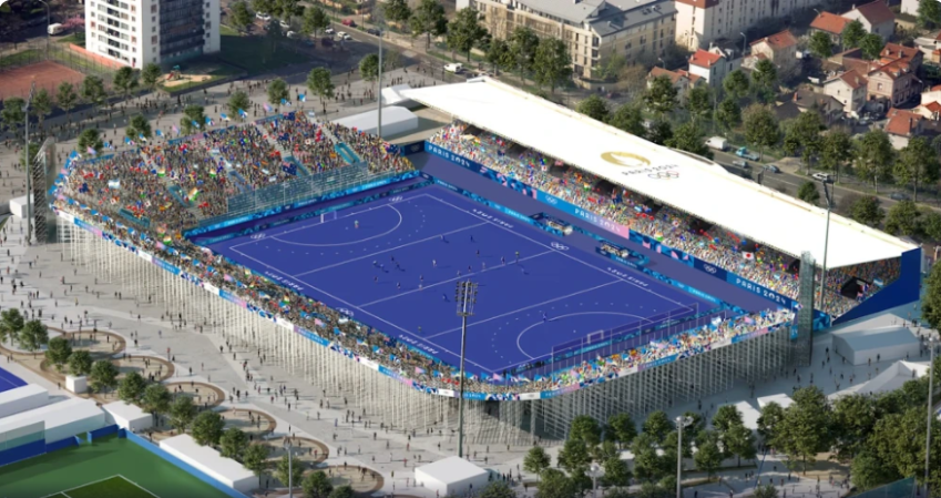 Estádio Yves-du-Manoir vai ser a sede do hóquei sobre a grama em Paris 2024 / Paris 2024