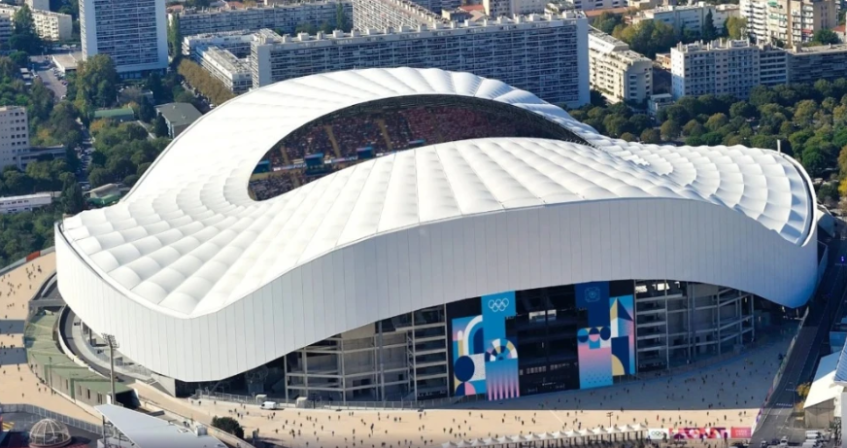Estádio do Olympique de Marseille, o Velódrome será sede dos Jogos Olímpicos de Paris / Paris 2024