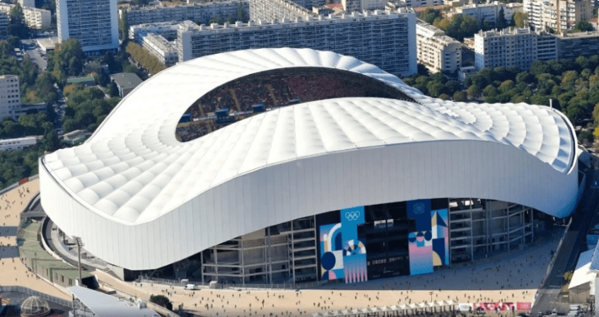 Estádio do Olympique de Marseille, o Velódrome será sede dos Jogos Olímpicos de Paris / Paris 2024