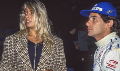Galisteu relembra briga com Senna antes de acidente fatal: "Pedi para não correr"