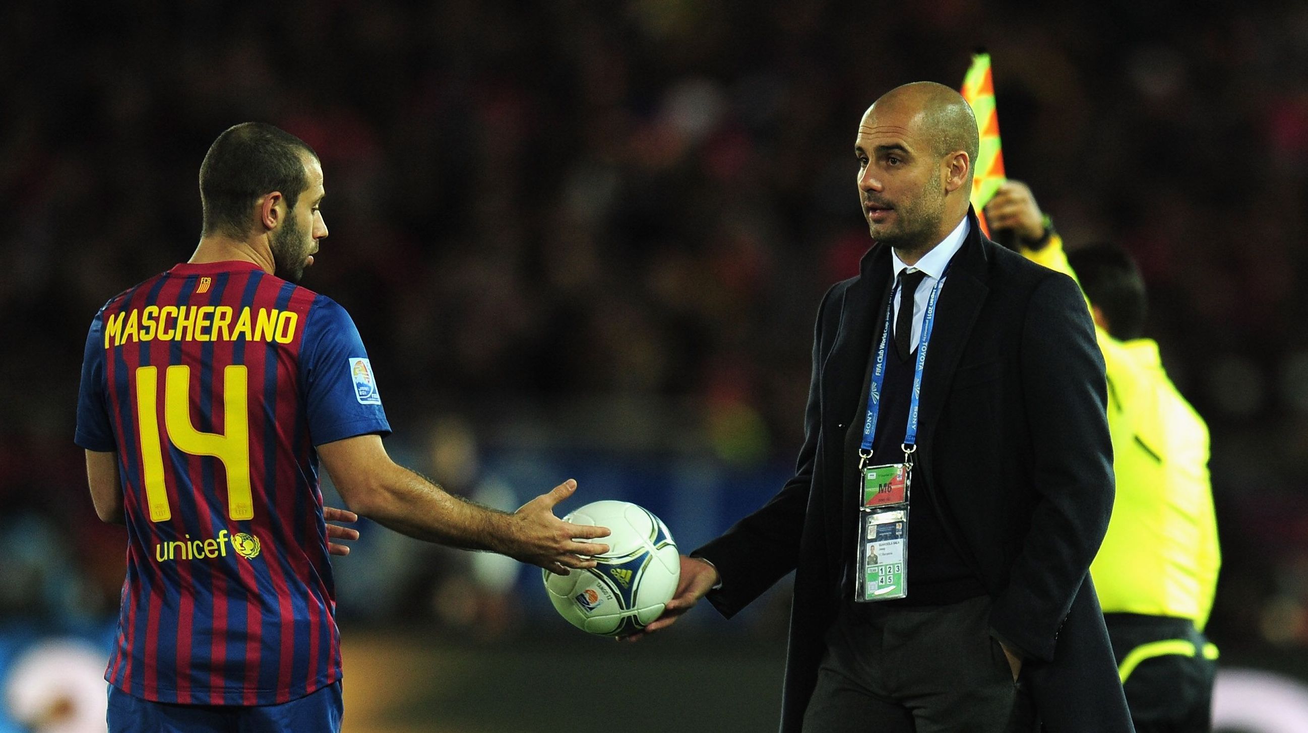 Mascherano trabalhou com Pep Guardiola no Barça / Shaun Botterill - FIFA/FIFA via Getty Images