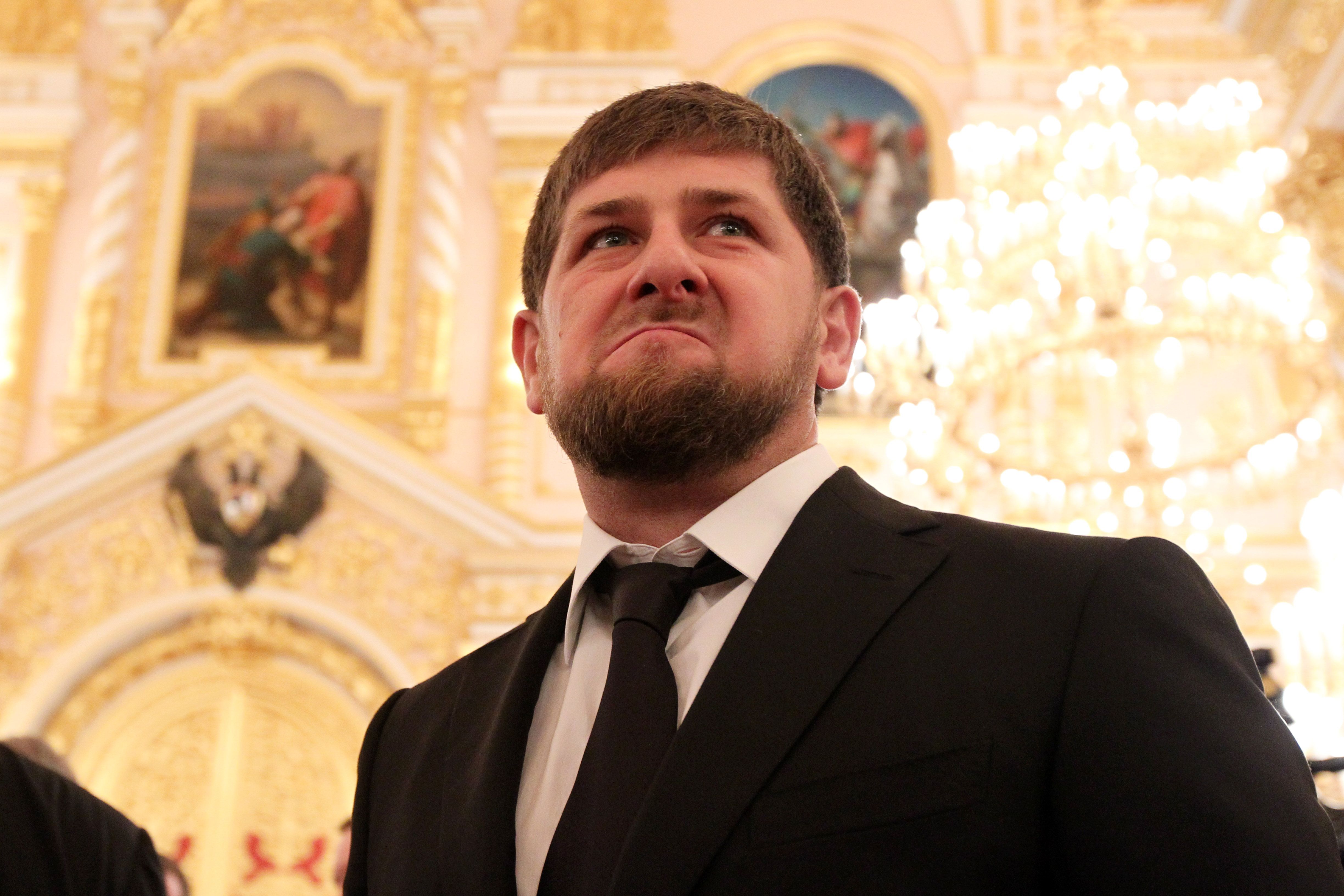 Presidente da Chechênia, Ramzan Kadyrov, participa de reunião do Conselho de Estado no Kremlin, em 27 de dezembro de 2012, em Moscou, Rússia