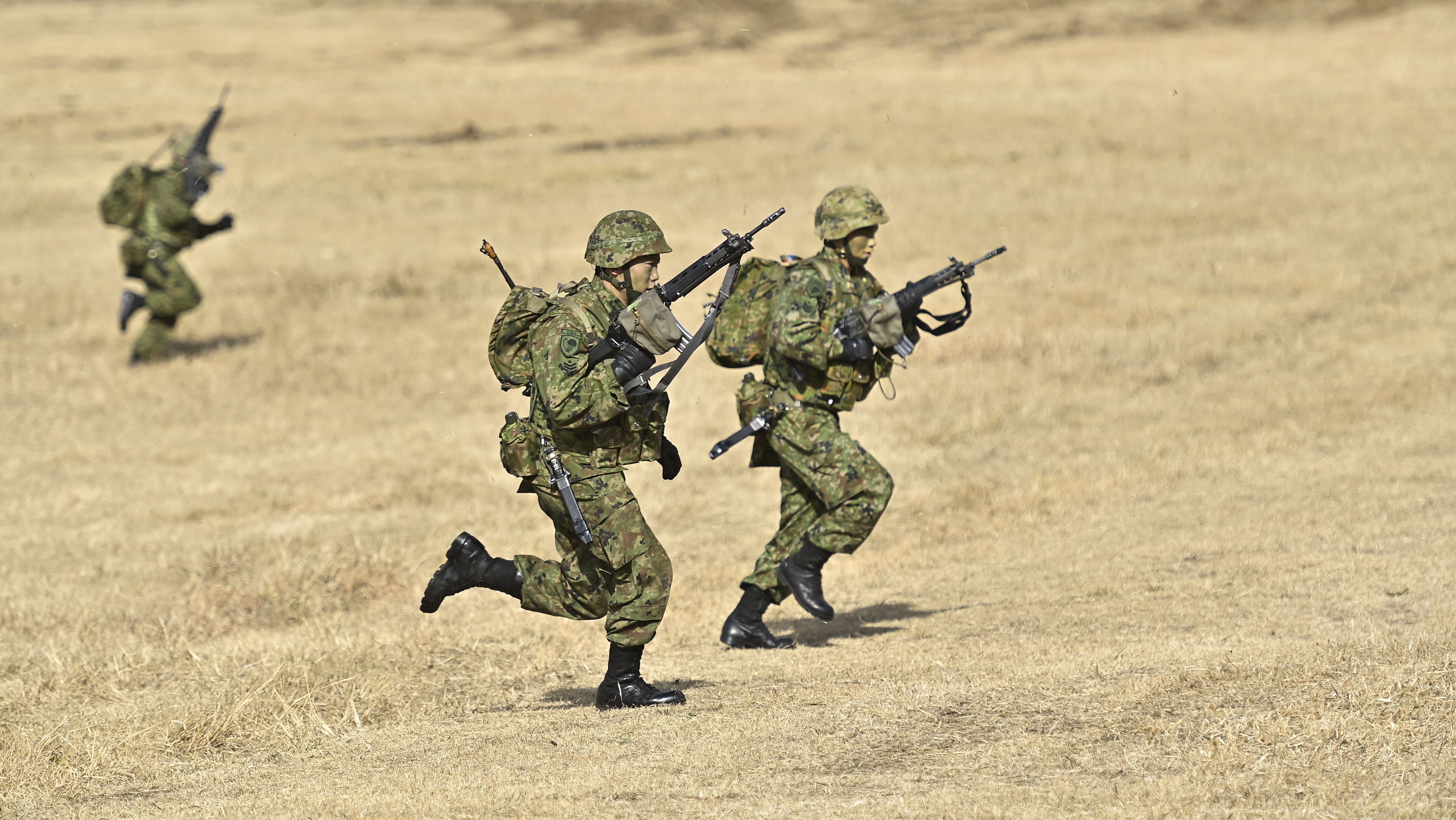 Exercício militar das Forças Armadas do Japão