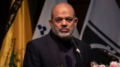 Ministro do Interior iraniano Ahmad Vahidi