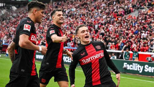 Florian Wirtz marcou três gols na goleada do Bayer sobre o Werder Bremen