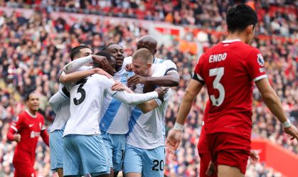Liverpool perdeu em casa para o Crystal Palace por 1 a 0