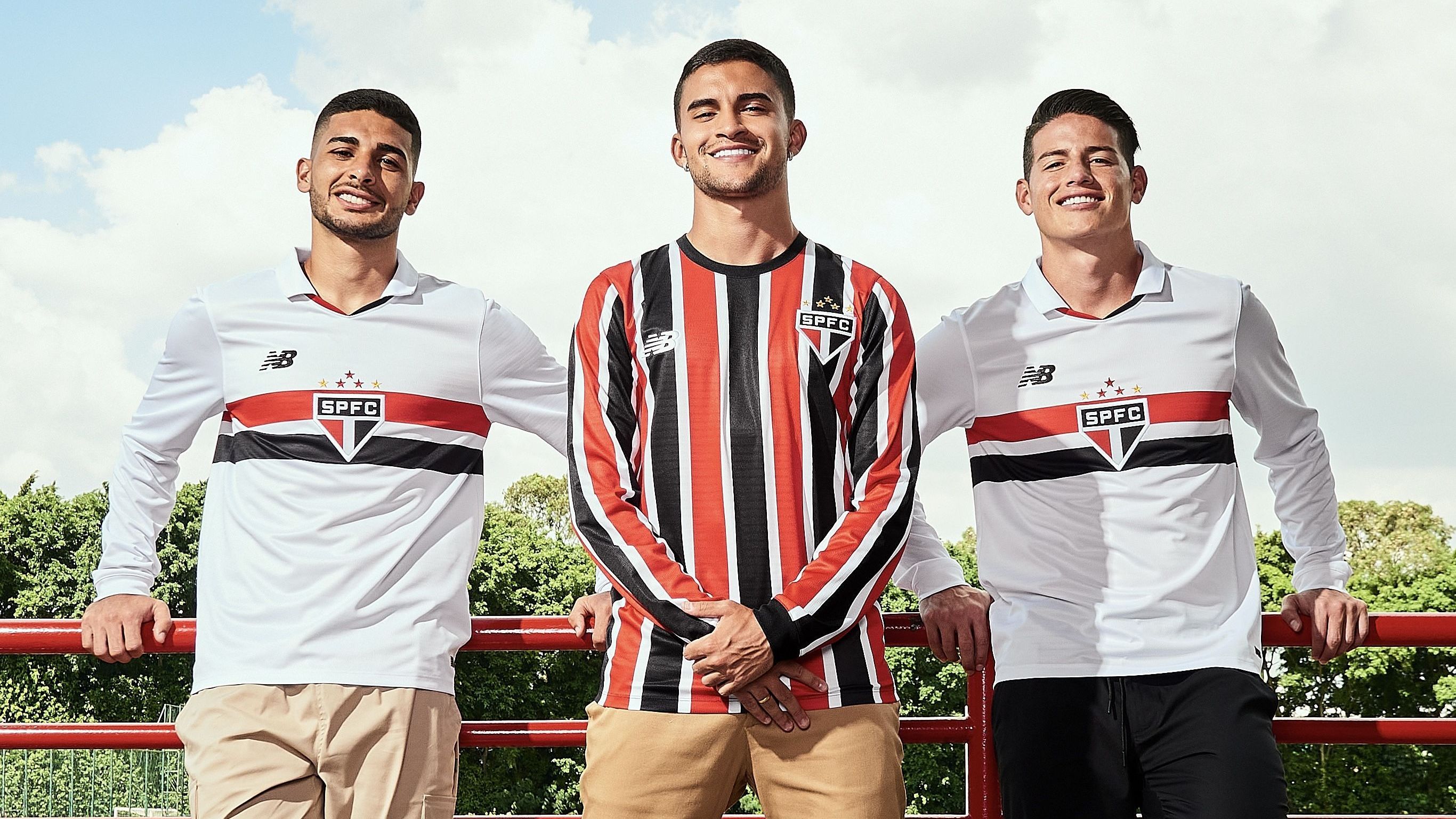 Nova camisa manga longa do SPFC