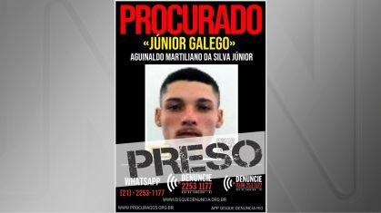 Galego foi preso em Realengo, na zona oeste da capital fluminense