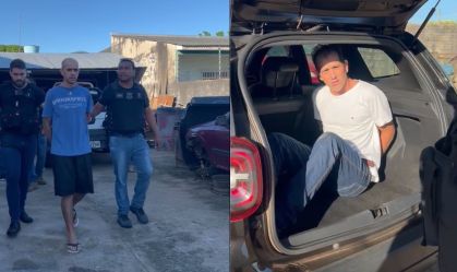 Suspeitos de envolvimento no duplo homicídio foram presos no interior do Mato Grosso