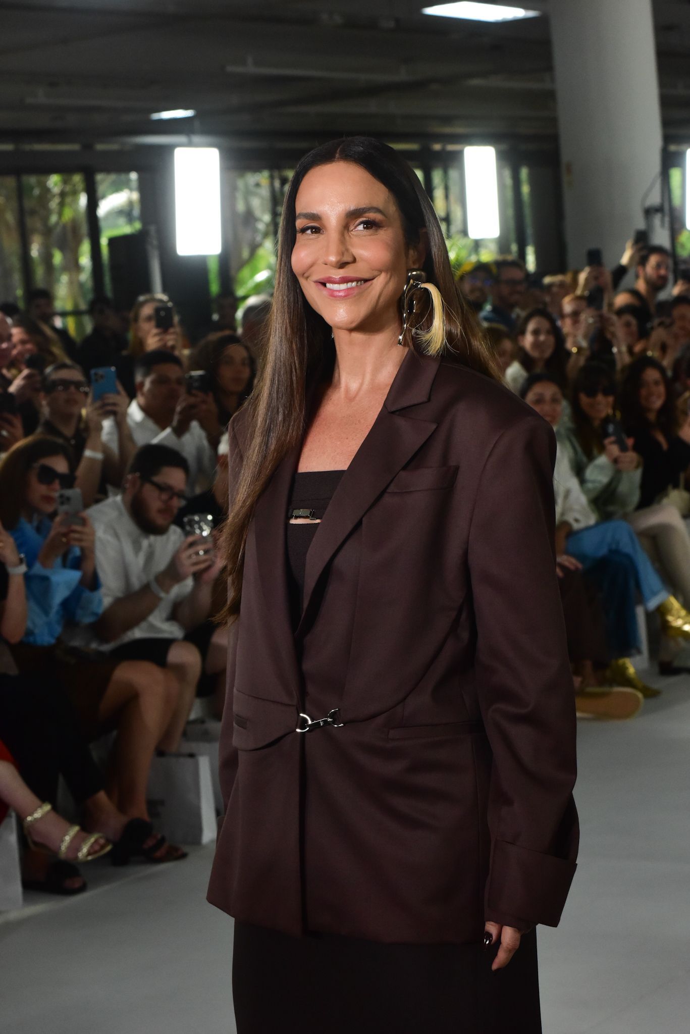 Ivete Sangalo desfila pela Misci em São Paulo / Leo Franco/ Agnews