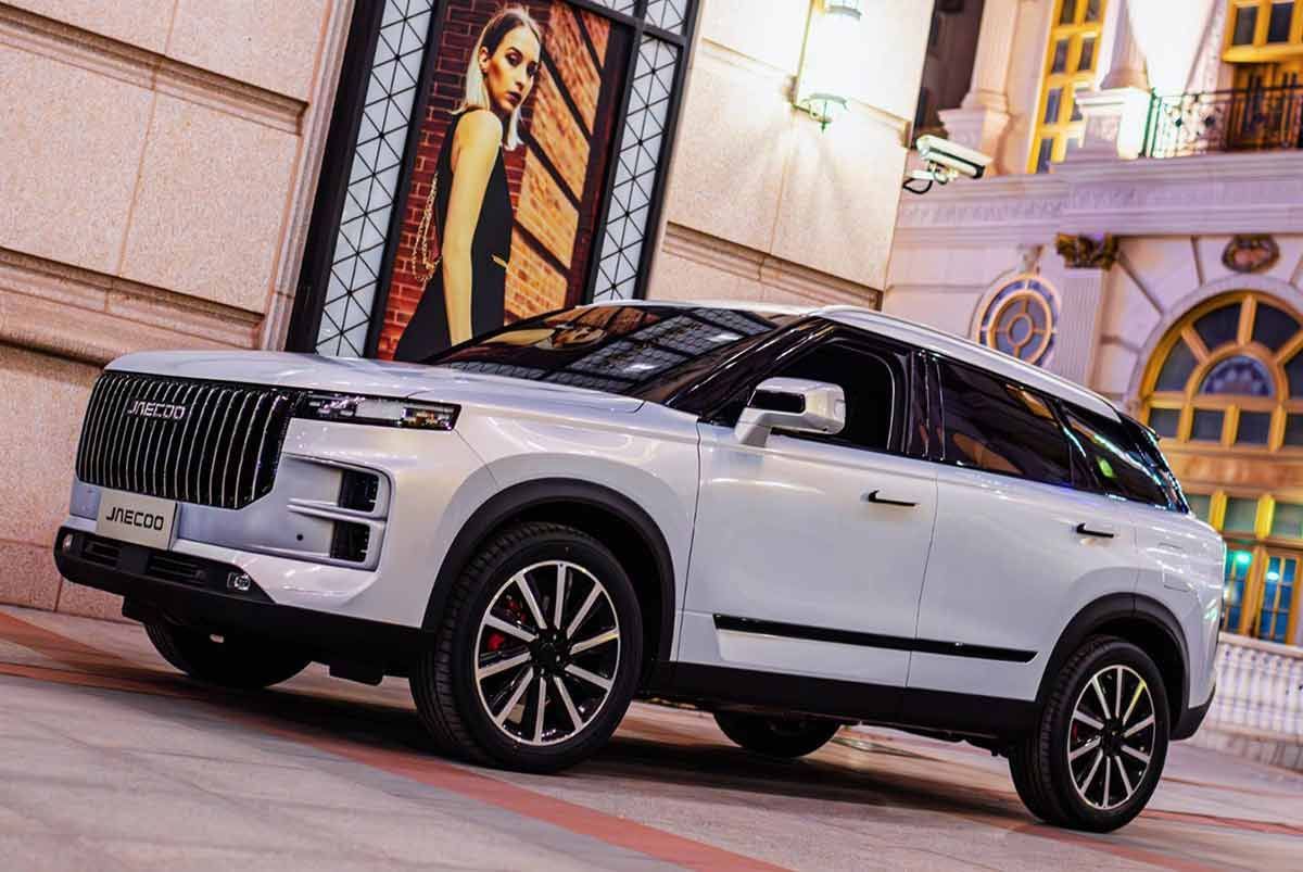Jaecoo 7: SUV híbrido chega ainda em 2024